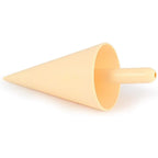 Maszyna do lodów WaffleCone Express Nonstick Ice Cream Cone Maker pozwala na przygotowanie pysznych domowych wafelków cukrowych i gofrowych, łatwa do czyszczenia, srebrna