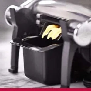 Gourmet Digital Waffle Maker with Removable, Dishwasher-safe Plates. 4 slices, coated with a PFOA-free nonstick, Silver