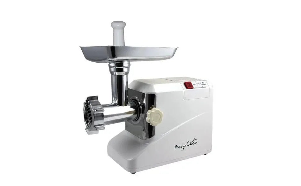 1800-Watt High Quality Automatic Meat Grinder for Household Use, with reverse function, Includes sausage attachments