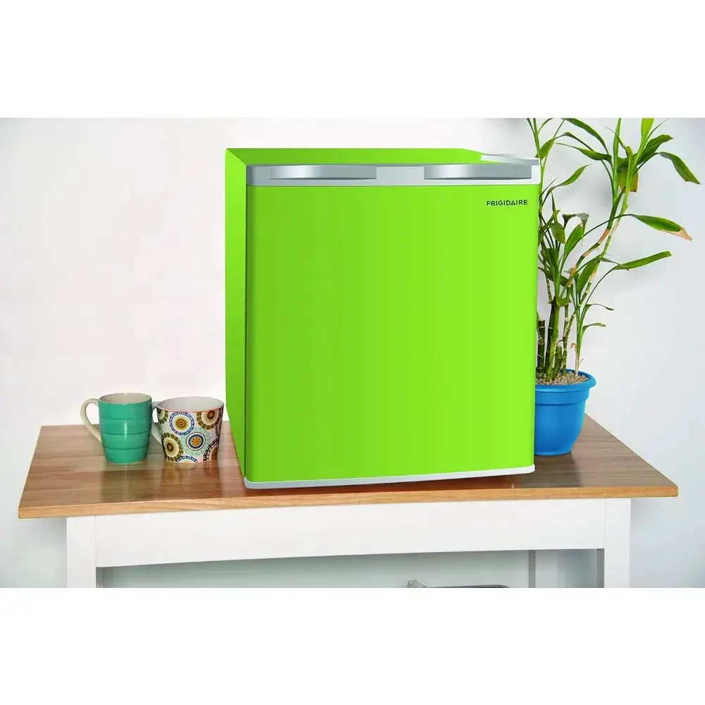 1.6 Cu Ft Compact Fridge for Office, Dorm Room, Mancave or RV, Single door Mini Refrigerator, Desktop small Refrigerator