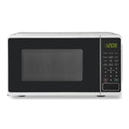 0.7 cu. ft. Countertop Microwave Oven, 700 Watts, Black, New, LED Display, Kitchen Timer, Household Tabletop Microwave Oven