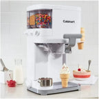 Soft Serve Ice Cream Machine- Mix It In Ice Cream Maker for Frozen Yogurt, Sorbet, Gelato, Drinks 1.5 Quart, White