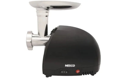 500-Watt Powerful Automatic Meat Grinder for Household Use, Black, with Three stainless steel grinding plates