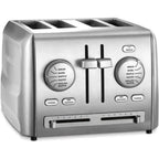 Toster 4-Slice Custom Select Toster ze stali nierdzewnej do tostów chlebowych Sprzęt kuchenny Kuchnia Dom