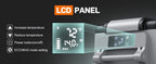 Lodówka samochodowa, 48QT (45L) Lodówka samochodowa elektryczna Chłodziarka APP Control, Lodówka 12V -4℉~68℉, Przenośna lodówka na kemping