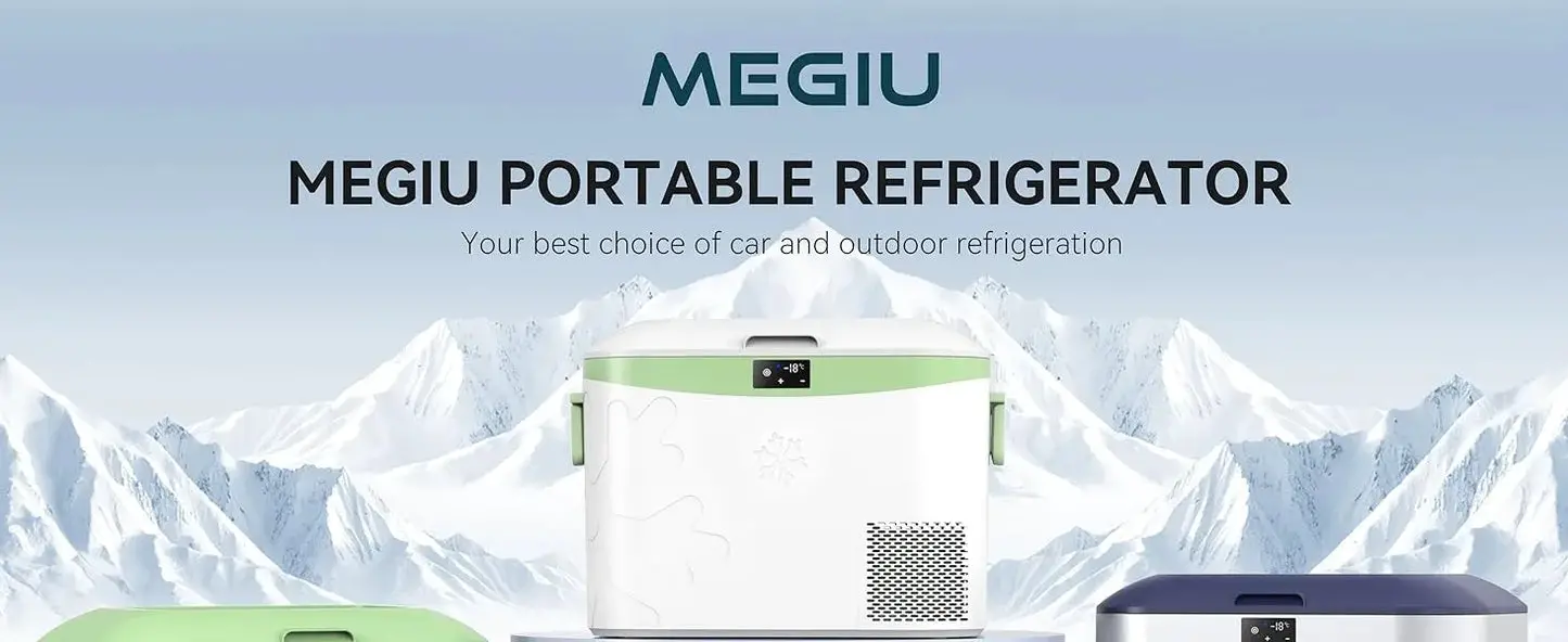 Car Fridge Portable 12V Refrigerator 19 Quart (18 Liter) Freezer Compressor Cooler for Truck Van RV Camper SUV and Home Use