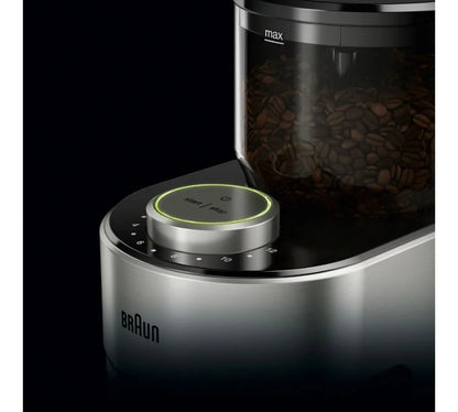 Electric Burr Coffee Grinder, Easy-Clean Design, Edges an Antistatic Coating, Kitchen Appliances