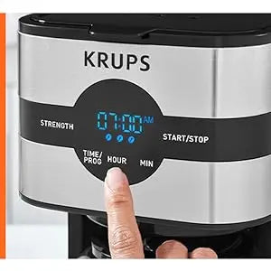 Simply Brew Stainless Steel Drip Coffee Maker 10 Cup 900 Watts Digital Control, Coffee Filter, Drip Free