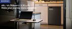 Lodówka kempingowa WIFI APP Control, 65L (2.3cu.ft.) Lodówka kempingowa z zamrażarką, 12 V lodówka samochodowa z zamkiem, (4℉-46℉) lodówka podróżna