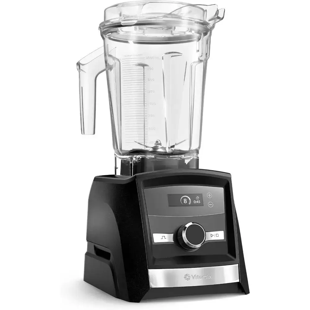 Smart Blender, Professional-Grade, 64 oz. Low-Profile Container, Black, Multifunctional, Built-in Wireless Connectivity