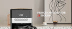 Programmable Drip Coffee Maker 4-12 Cup with Glass Carafe, 4-Hour Auto Shut Off & Keep Warm, Anti-Drip System, Strong Brew
