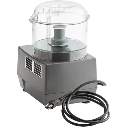 Combination Food Processor, 2.5 Quart Clear Batch Bowl, Polycarbonate, Clear, 120v, Multifunctional