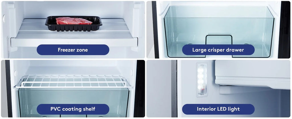 Lodówka kempingowa WIFI APP Control, 65L (2.3cu.ft.) Lodówka kempingowa z zamrażarką, 12 V lodówka samochodowa z zamkiem, (4℉-46℉) lodówka podróżna