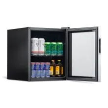 Mini Fridge Beverage Refrigerator and Cooler, Up To 60 Cans, Cools to 37 Degrees Perfect For Beer, Wine, Soda, and Pop