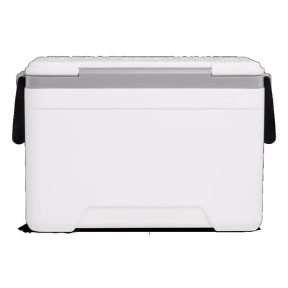 25 QT Marine Hard Sided Cooler, White (10.46" x 20.56" x 13.06"), UV Inhibitors Prevent Sun Damage Holds Up to 36 Cans