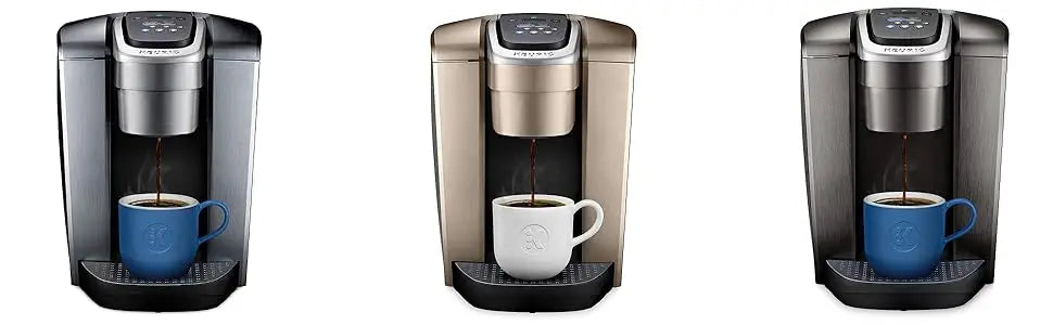 Single-Serve K-Cup Pod Coffee Maker Brushed Silver Machine Espresso Electric Kitchen Appliances Home