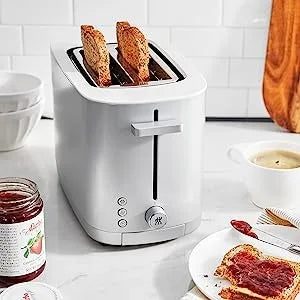 2 Long Slot Toaster, 4 Slices with Extra Wide 1.5" Slots for Bagels, 7 Toast Settings, Even Toasting, Reheat, Cancel, Defrost