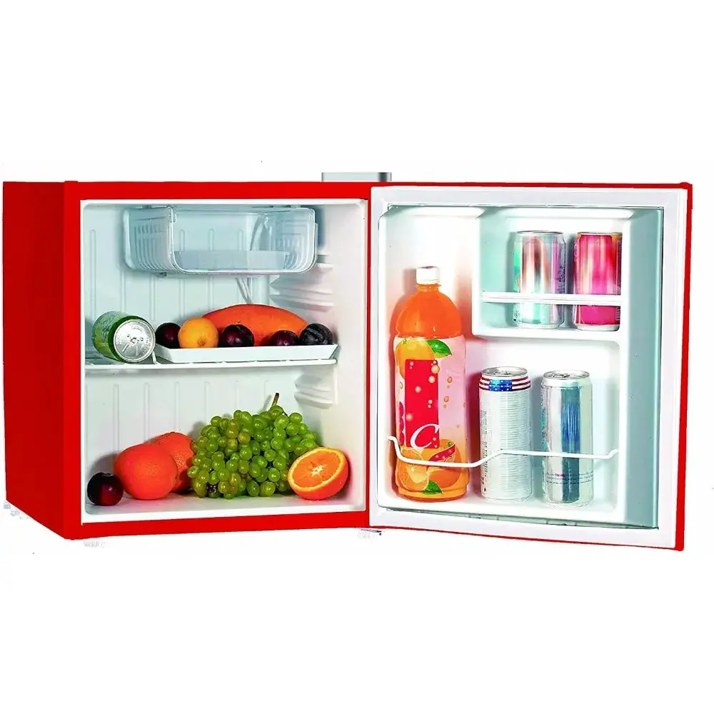 1.6 Cu Ft Compact Fridge for Office, Dorm Room, Mancave or RV, Single door Mini Refrigerator, Desktop small Refrigerator