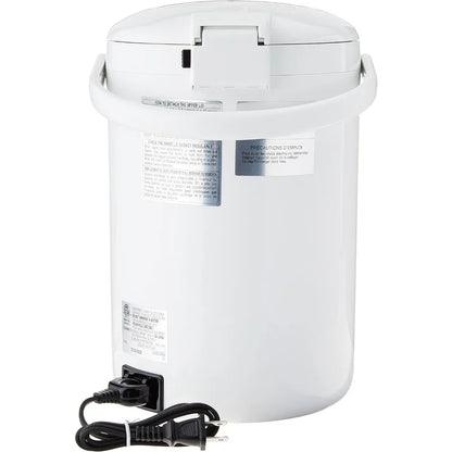 Micom Water Boiler and Warmer. Easy-to-clean nonstick interior, 169 oz/5.0 L, White, Four temperature settings, Household