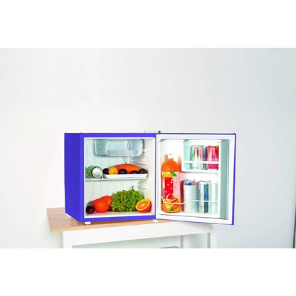 1.6 Cu Ft Compact Fridge for Office, Dorm Room, Mancave or RV, Single door Mini Refrigerator, Desktop small Refrigerator