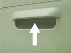 Przenośna lodówka 12 V, -4℉-68℉ Chłodząca lodówka samochodowa, 15 l/15,8 qt Lodówka samochodowa przenośna zamrażarka z 12/24 V DC i 110/240 V AC