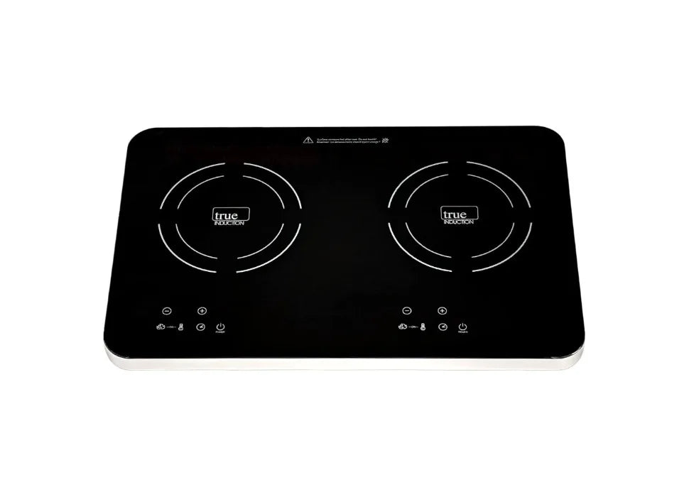 Induction Cookers, Cooktop, Double Burner, independent control, Energy Efficient, Touch Control Panel, 1800W, Black