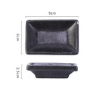 Seasoning Dish Delicate Rectangular Dish Ceramic Dish Restaurant Restaurant Wasabi Soy Sauce Dish Commercial - Walfos® Kitchenware