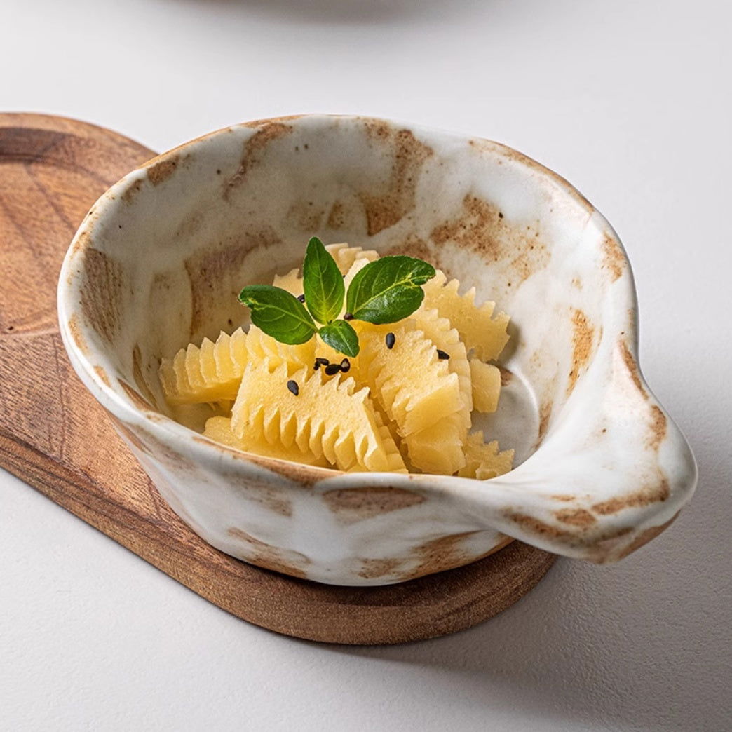 Seasoning Dish Household Mini Sauce Dipping Ceramic Plate - Walfos® Kitchenware