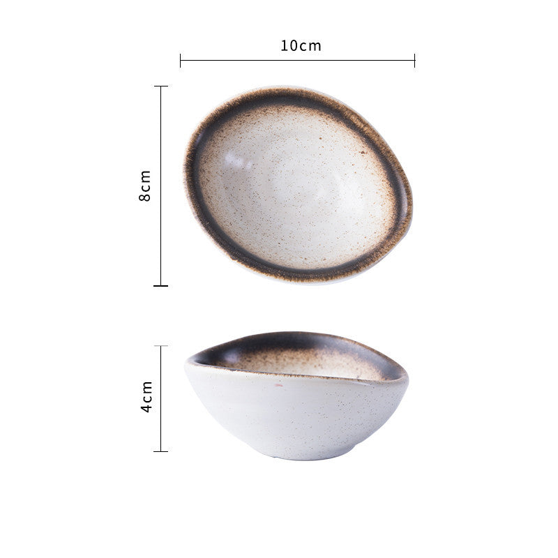 Seasoning Household Ceramic Soy Sauce Dish - Walfos® Kitchenware