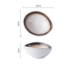 Seasoning Household Ceramic Soy Sauce Dish - Walfos® Kitchenware