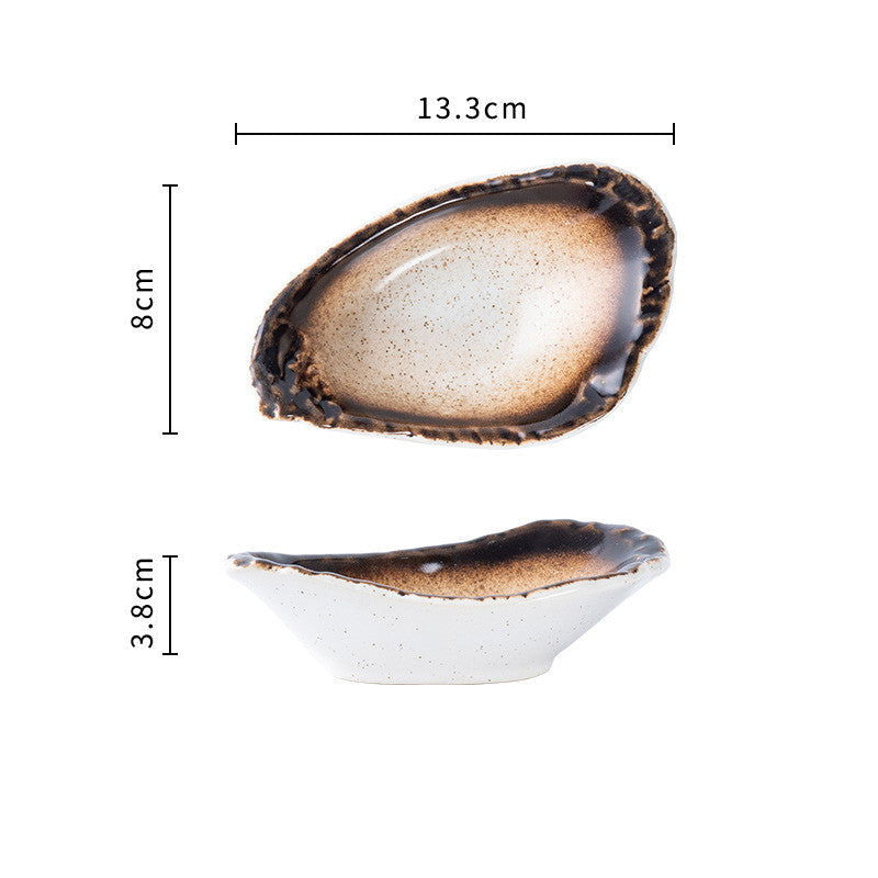 Seasoning Household Ceramic Soy Sauce Dish - Walfos® Kitchenware