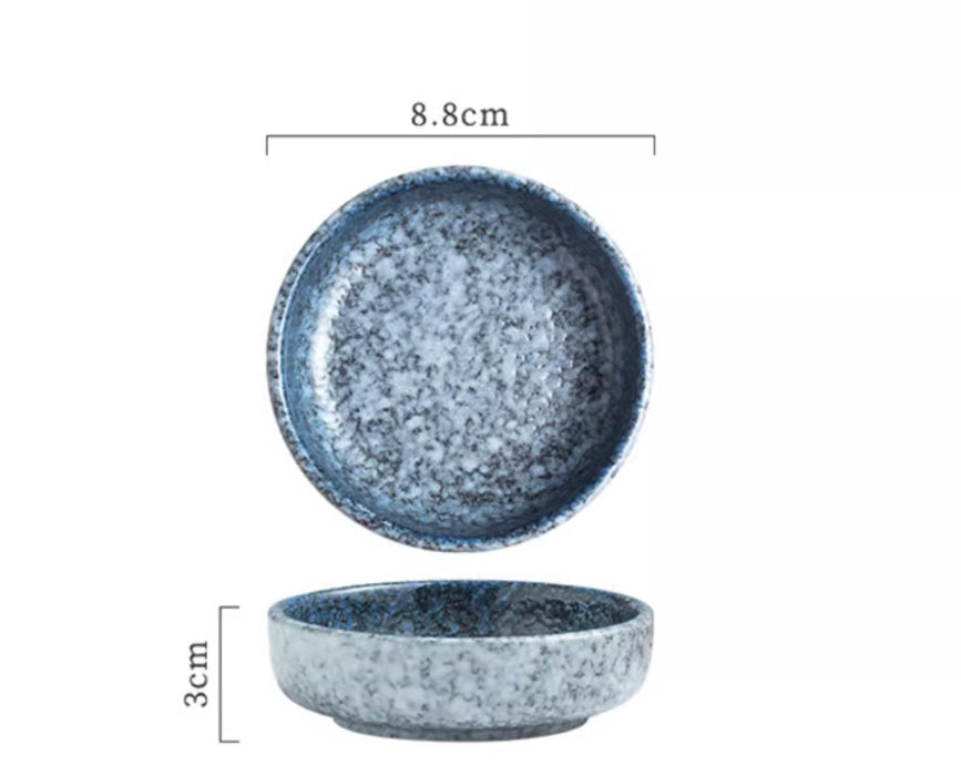 Seasoning Sauce Dish Household Ceramics Amazon Ceramic Sauce Plate Saucer - Walfos® Kitchenware