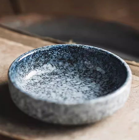Seasoning Sauce Dish Household Ceramics Amazon Ceramic Sauce Plate Saucer - Walfos® Kitchenware