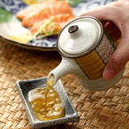 Seasoning Soy Sauce Ancient Simple Japanese Ceramic Oil Pot - Walfos® Kitchenware