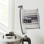 Robot kuchenny i siekacz do warzyw o pojemności 13 filiżanek, ostrza ze stali nierdzewnej, silnik 3-biegowy o mocy 500 W, z 3-w-1 tubą podającą, do użytku domowego
