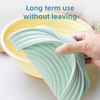 Silicone European bag fermentation basket food grade foldable fermentation basket oval non stick bread fruit basket baking tool - Walfos® Kitchenware