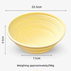 Silicone European bag fermentation basket food grade foldable fermentation basket oval non stick bread fruit basket baking tool - Walfos® Kitchenware