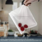 Silicone Food Storage Containers Leakproof Containers Reusable Stand Up Zip Shut Bag Cup Fresh Bag Food Storage Bag - Walfos® Kitchenware