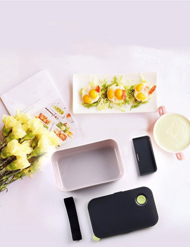 Single-layer Split Japanese-style Lunch Box Bento Box - Walfos® Kitchenware