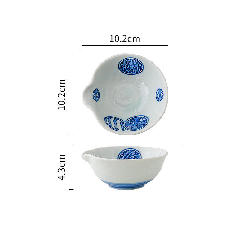 Snack Bowl Household Soy Sauce Sushi Plate - Walfos® Kitchenware