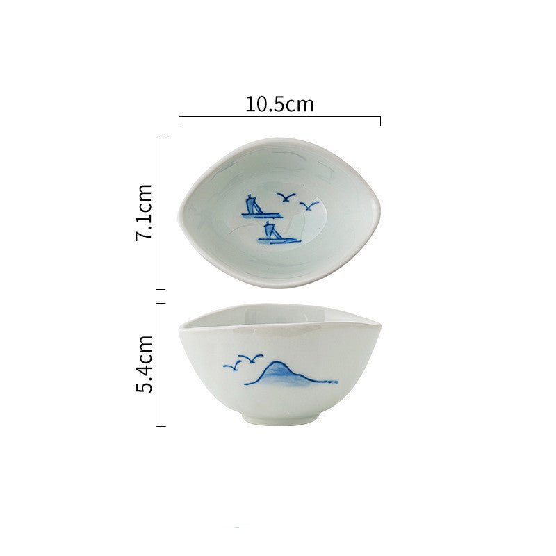 Snack Bowl Household Soy Sauce Sushi Plate - Walfos® Kitchenware