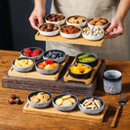 Snack Tea Heart Seasoning Dip Seasoning Soy Sauce Saucer Tray - Walfos® Kitchenware