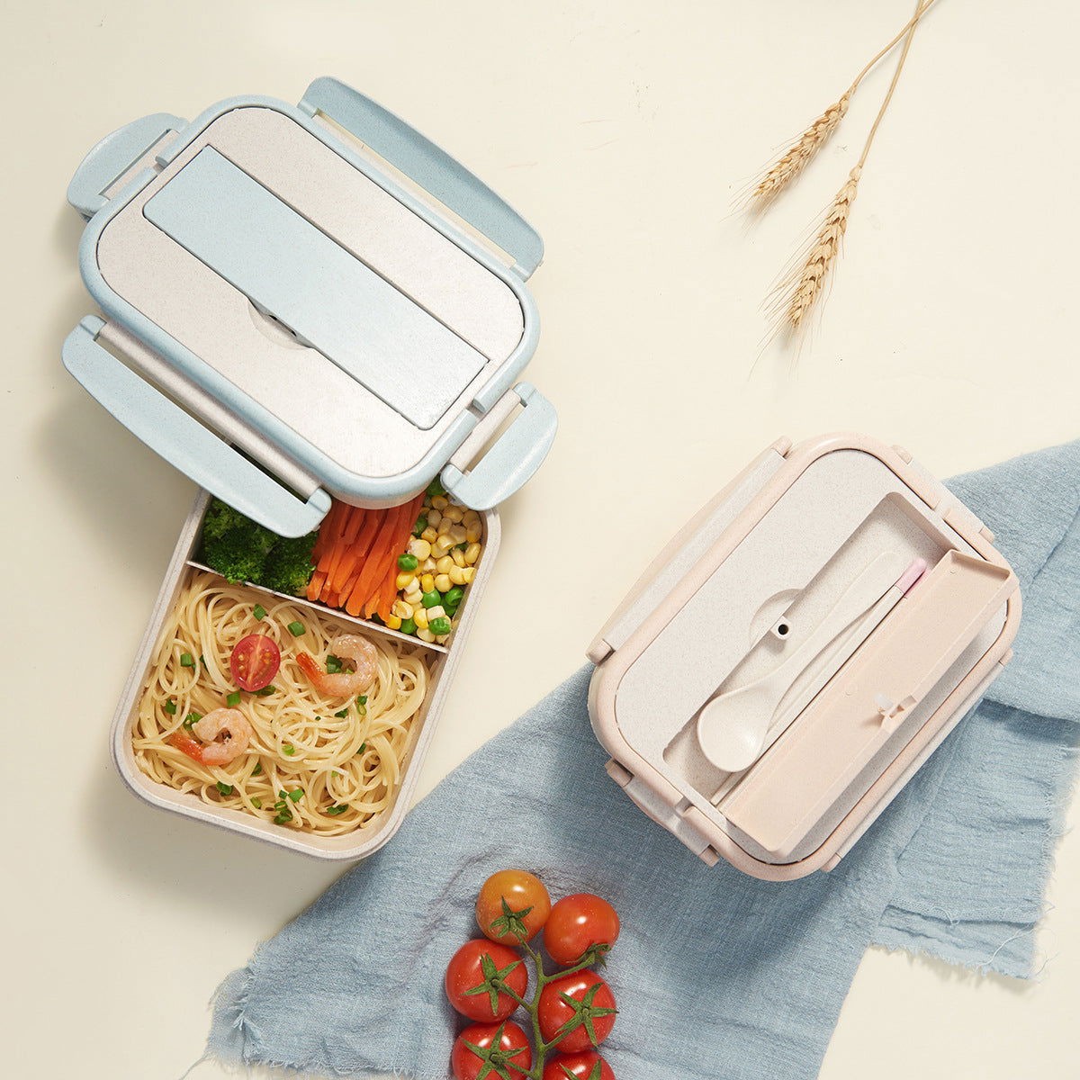Split Box Bento Japanese-style Sealed Microwave Oven - Walfos® Kitchenware