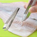 Stainless Steel Tongs Metal Fish Hair Remover Kitchen Stubbs Fishbone Fur Bones Clip Tong Animal Pliers Barbecue Ferramentas - Walfos® Kitchenware