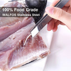 Stainless Steel Tongs Metal Fish Hair Remover Kitchen Stubbs Fishbone Fur Bones Clip Tong Animal Pliers Barbecue Ferramentas - Walfos® Kitchenware