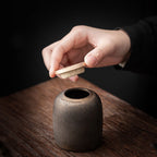 Stoneware Tea Pot Japanese Style Ceramic Seal - Walfos® Kitchenware