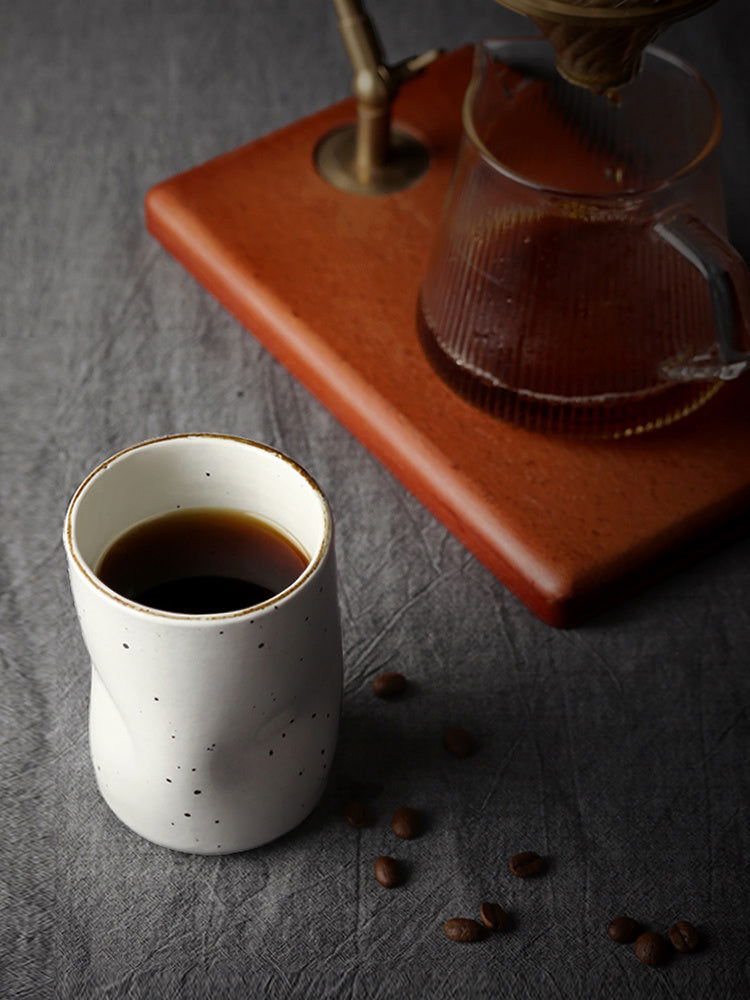 Stoneware Teacup Retro Creative Japanese Style Tea Cup - Walfos® Kitchenware