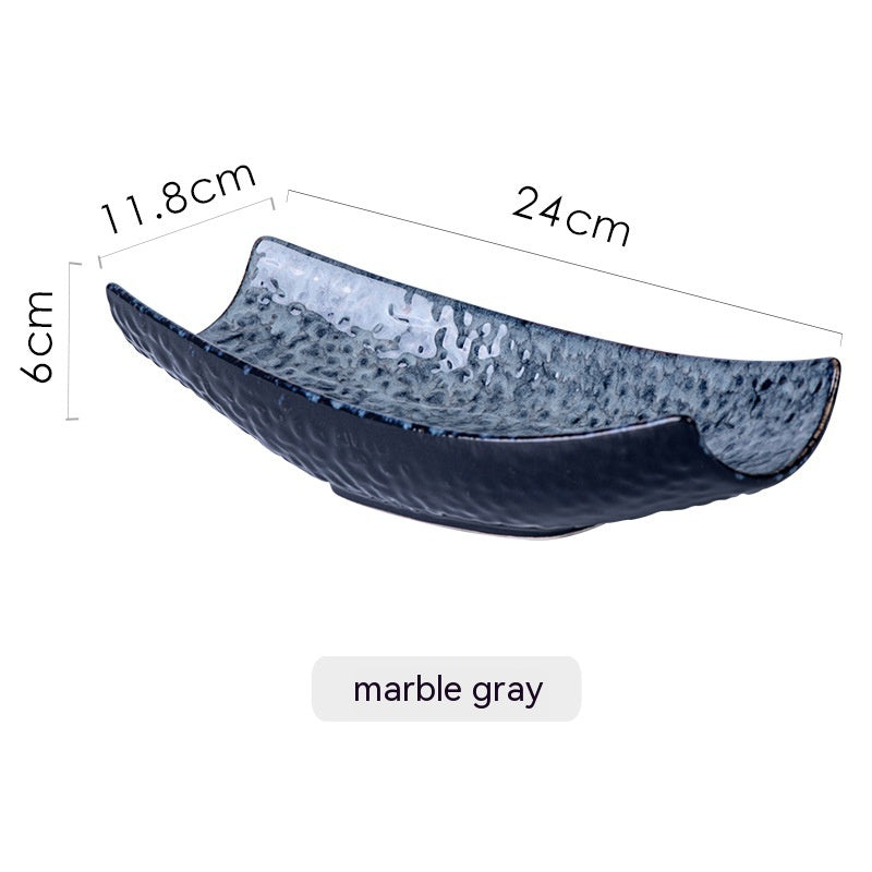 Sushi Plate Japanese Creative Irregular Shaped - Walfos® Kitchenware