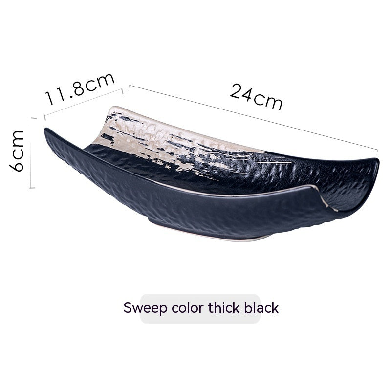 Sushi Plate Japanese Creative Irregular Shaped - Walfos® Kitchenware