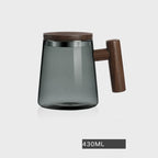 Tea And Water Separation Tea Cup Glass Men's Simple Japanese Flower Tea Cup - Walfos® Kitchenware
